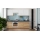 Keuken MARINA 240 cm eik craft/glanzend wit