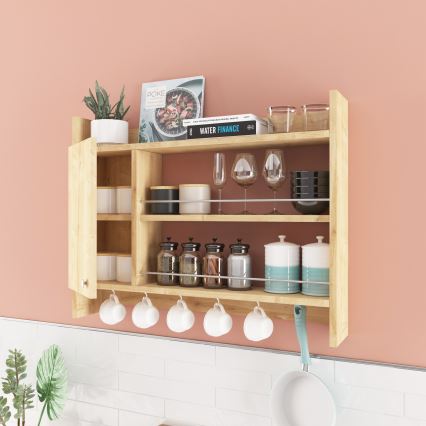 Keuken Wandplank KNERR 65x85 cm beige
