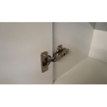 Keukenblok CELESTE 240 cm hoogglans wit