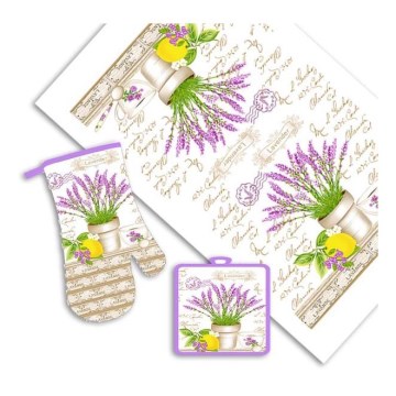 Keukenset LAVENDEL 3-delig