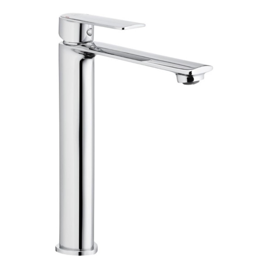 KFA Armatura 4422-612-00 - Kraan voor wastafel + afval met overloop AGAT 28,7 cm glanzend chroom