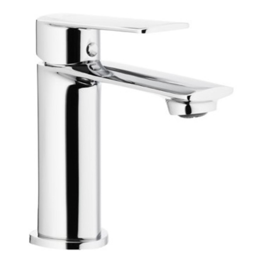 KFA Armatura 4422-815-00 - Kraan voor wastafel + afval met overloop AGAT 15,2 cm glanzend chroom