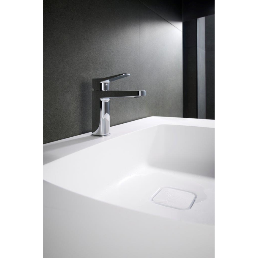 KFA Armatura 4522-815-00 - Mitigeur pour lavabo MALAGA 15,9 cm avec bonde, chrome brillant