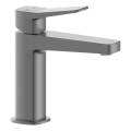 KFA Armatura 4522-815-61 - Wastafelmengkraan + uitloop MALAGA 15,9 cm metallic grijs