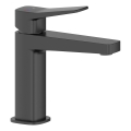 KFA Armatura 4522-815-81 - Wastafelmengkraan + afvoer MALAGA 15,9 cm zwart