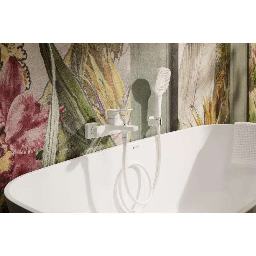KFA Armatura 4524-010-44 - Mitigeur de baignoire MALAGA blanc
