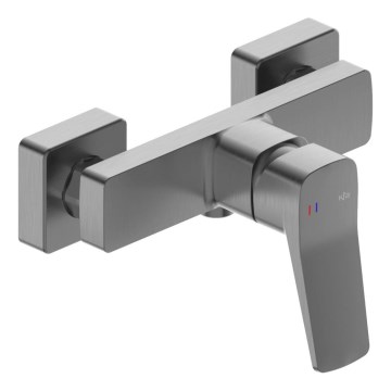 KFA Armatura 4526-010-61 - Douchemengkraan MALAGA metallic grijs