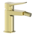 KFA Armatura 4527-015-31 - Mitigeur de bidet + bonde MALAGA doré brossé