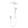 KFA Armatura 4529-301-44 - Ensemble de douche avec mitigeur encastré MALAGA blanc