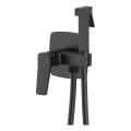 KFA Armatura 4529-512-81 - Mitigeur pour bidet encastrable avec douchette MALAGA noir