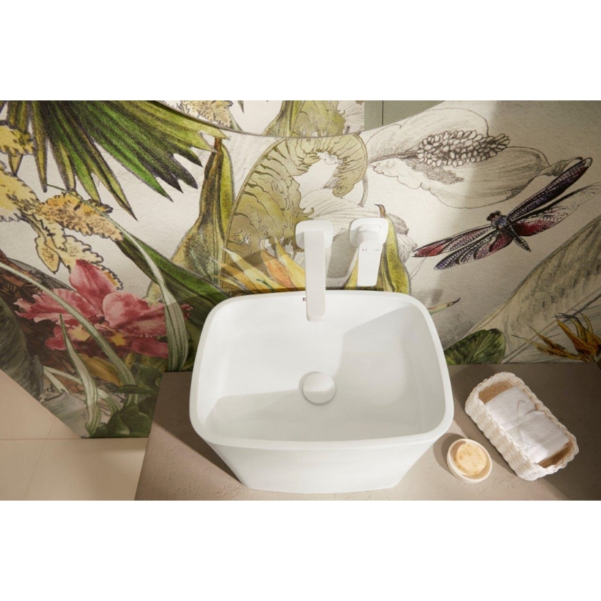 KFA Armatura 4529-810-44 - Mitigeur pour lavabo pour installation encastrée MALAGA blanc