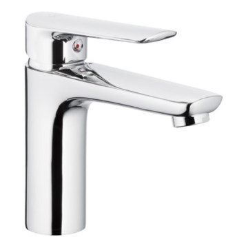KFA Armatura 5022-815-00 - Kraan voor wastafel + afval met overloop TANZANIT 15,4 cm glanzend chroom