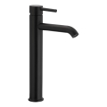 KFA Armatura 5032-612-81 - Robinet de lavabo + déchets avec trop-plein MOZA 33 cm mat noir