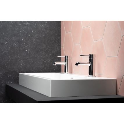 KFA Armatura 5032-815-00 - Kraan voor wastafel + afval met overloop MOZA 15,2 cm glanzend chroom