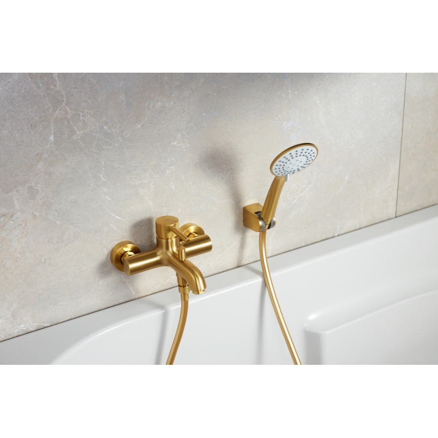 KFA Armatura 5034-010-31 - Robinet de baignoire MOZA poli doré