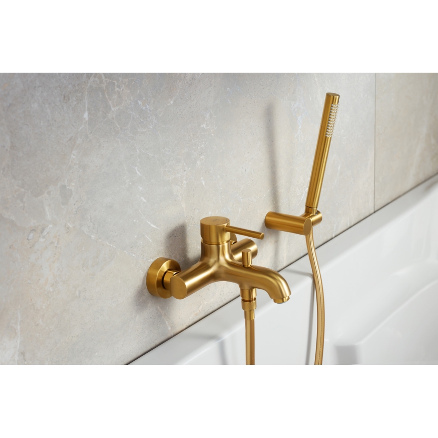 KFA Armatura 5034-010-31 - Robinet de baignoire MOZA poli doré