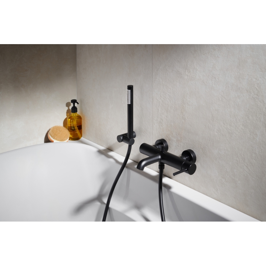 KFA Armatura 5034-020-81 - Robinet de baignoire MOZA mat noir