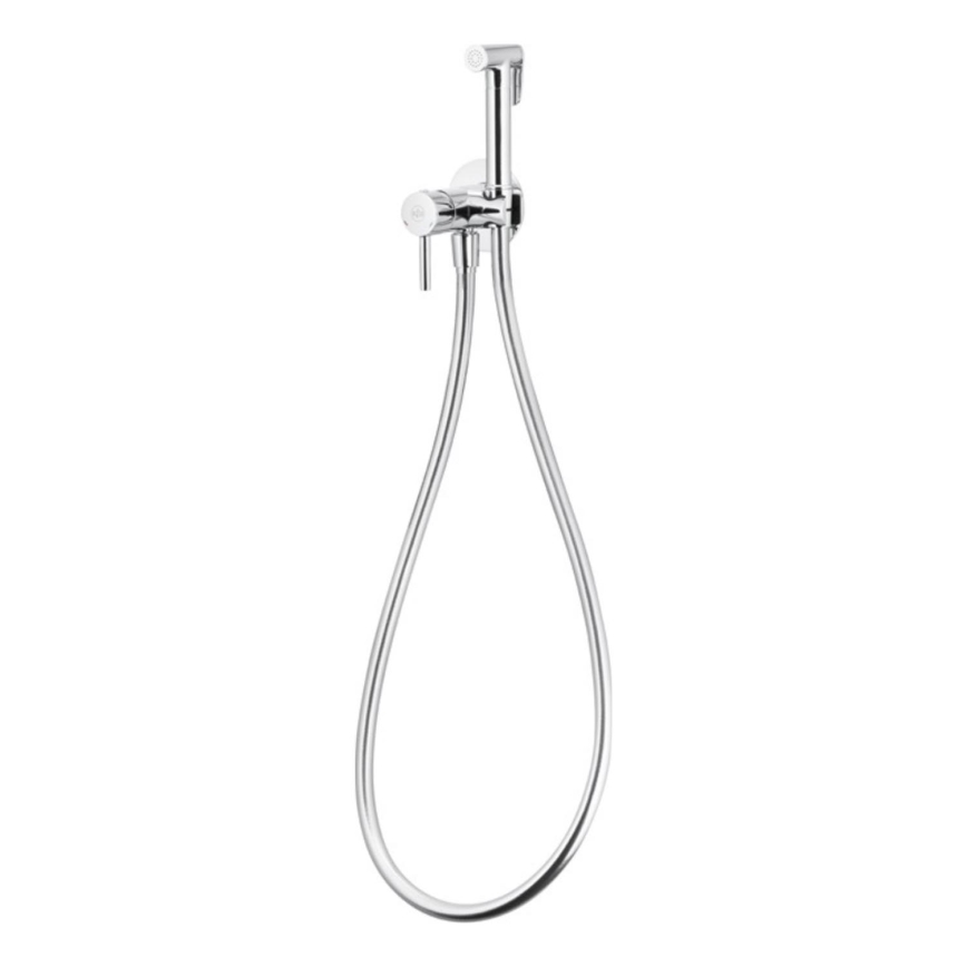 KFA Armatura 5039-512-00 - Bidetkraan met douche voor inbouwmontage MOZA glanzend chroom
