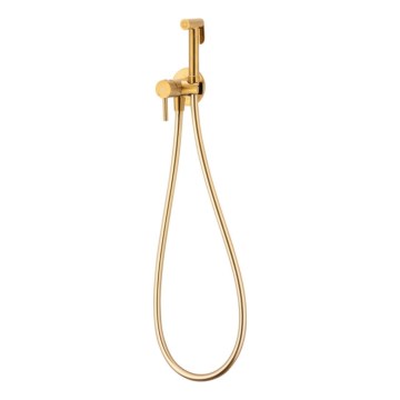 KFA Armatura 5039-512-31 - Bidetkraan met douche voor inbouwmontage MOZA Grond goud