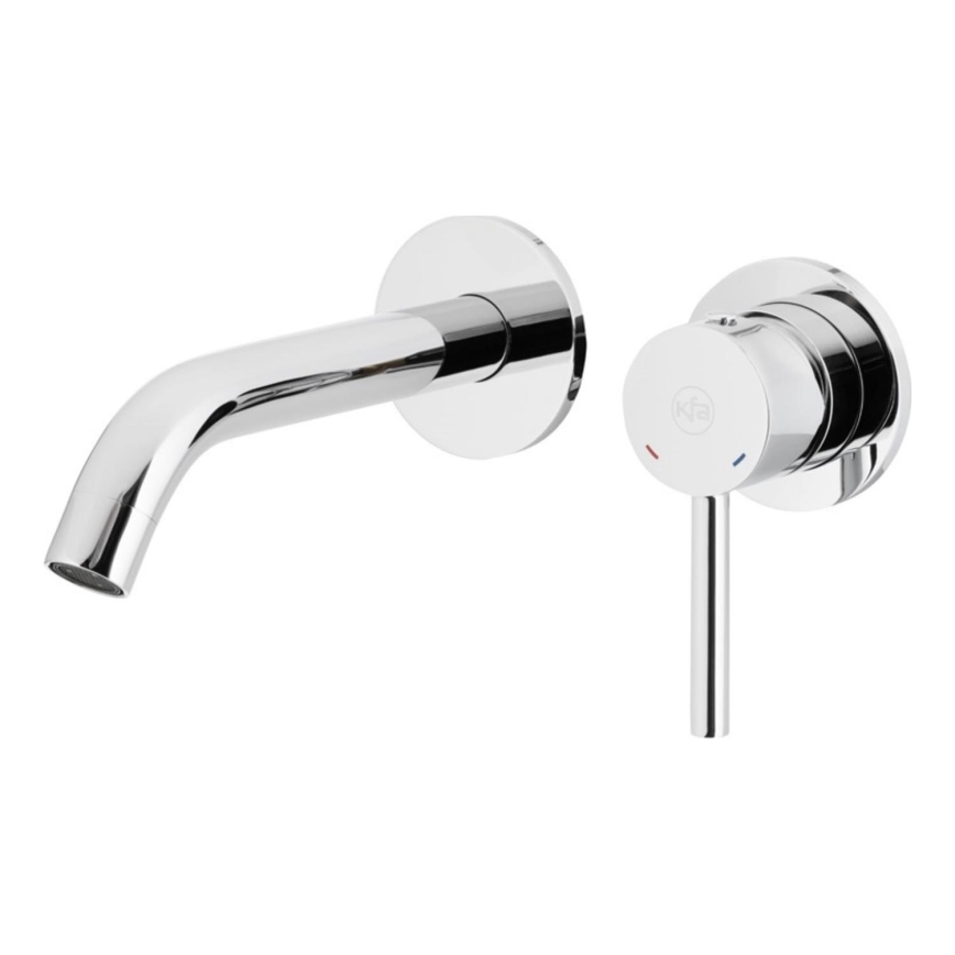 KFA Armatura 5039-810-00 - Robinet de lavabo pour installation encastrée MOZA chrome brillant
