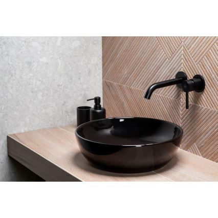 KFA Armatura 5039-810-81 - Robinet de lavabo pour installation encastrée MOZA mat noir