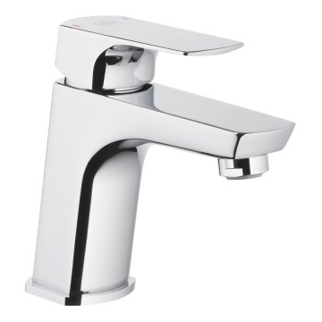 KFA Armatura 5532-815-00 - Kraan voor wastafel + afval met overloop MOKAIT 13,9 cm glanzend chroom