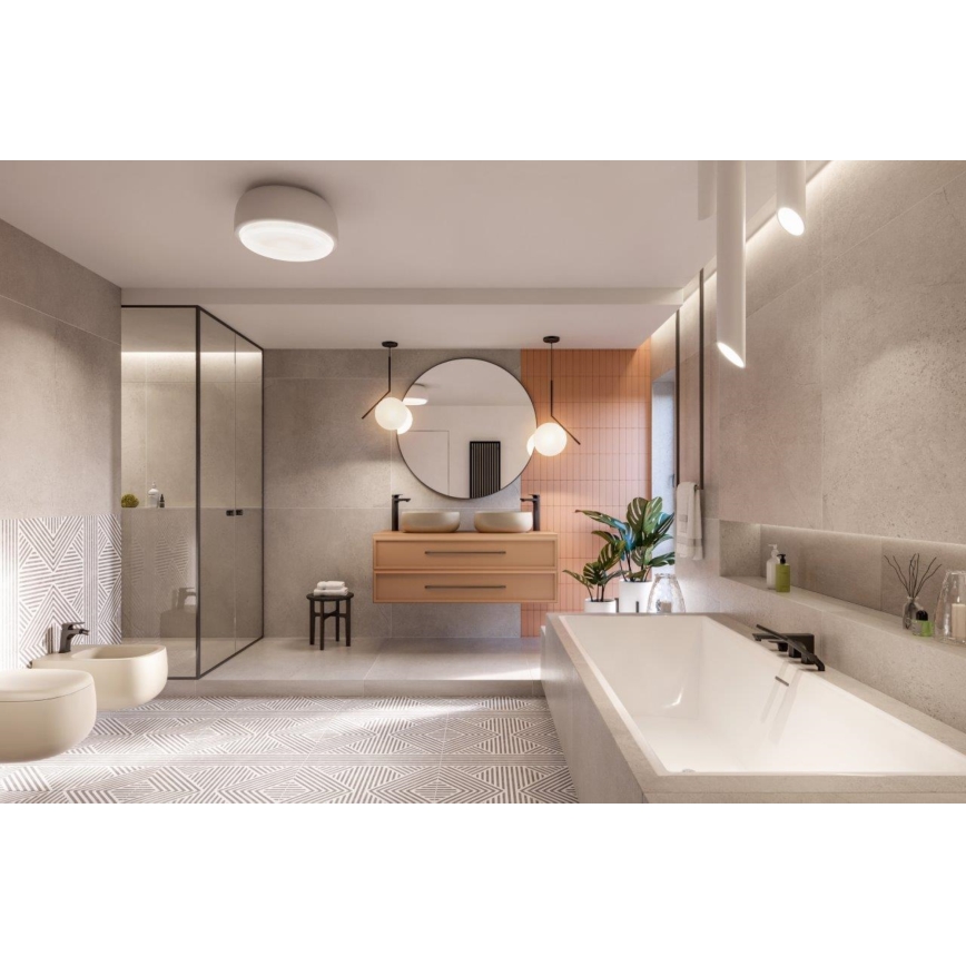 KFA Armatura 5535-210-81 - Robinet de baignoire 4 trous MOKAIT laiton/mat noir