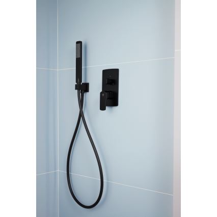KFA Armatura 5539-511-81 - Doucheset met inbouwkraan MOKAIT messing/mat zwart