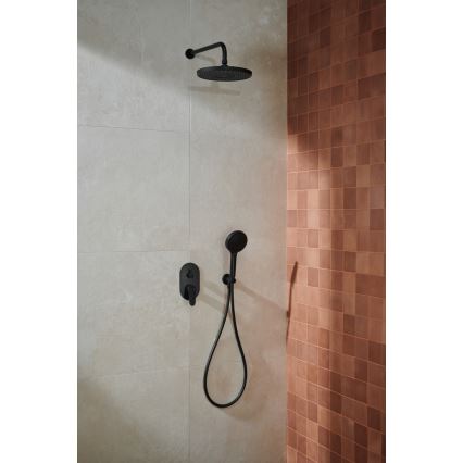 KFA Armatura 5559-501-81 - Douche set met inbouwkraan OTAVA mat zwart