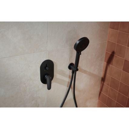 KFA Armatura 5559-501-81 - Douche set met inbouwkraan OTAVA mat zwart