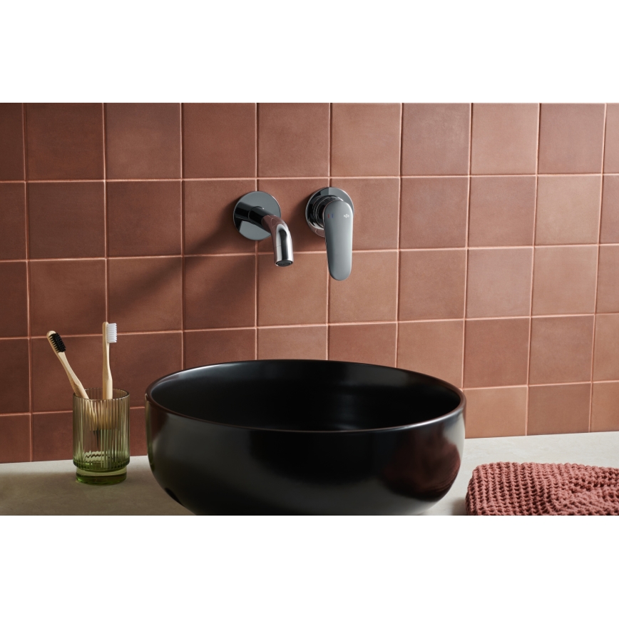 KFA Armatura 5559-810-00 - Robinet de lavabo pour installation encastrée OTAVA chrome brillant