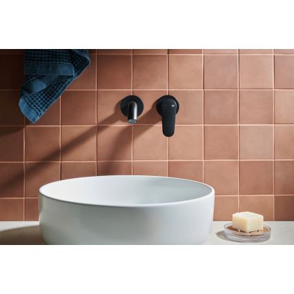 KFA Armatura 5559-810-81 - Inbouw wastafelkraan OTAVA mat zwart
