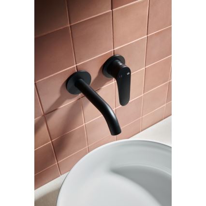 KFA Armatura 5559-810-81 - Robinet de lavabo pour installation encastrée OTAVA mat noir