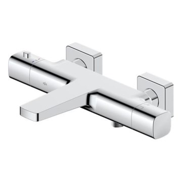 KFA Armatura 5754-010-00 - Thermostatische badmengkraan MALAGA glanzend chroom