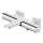 KFA Armatura 5754-010-00 - Thermostatische badmengkraan MALAGA glanzend chroom
