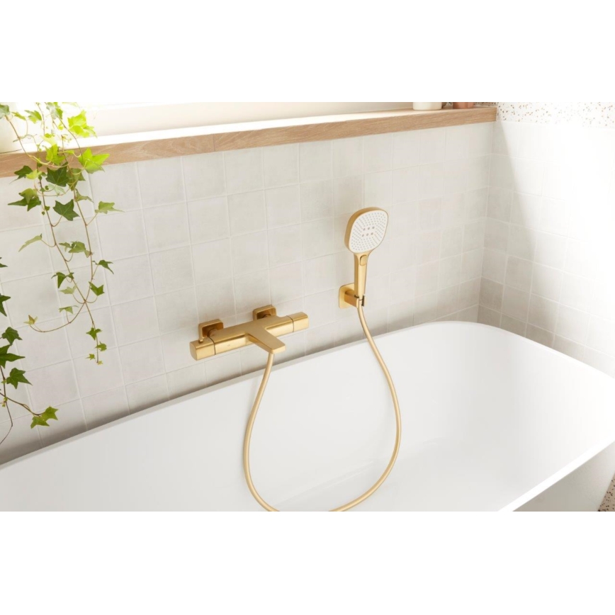 KFA Armatura 5754-010-31 - Thermostatische badmengkraan MALAGA, geborsteld goud