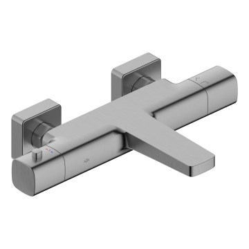 KFA Armatura 5754-010-61 - Thermostatische badkraan MALAGA metallic grijs