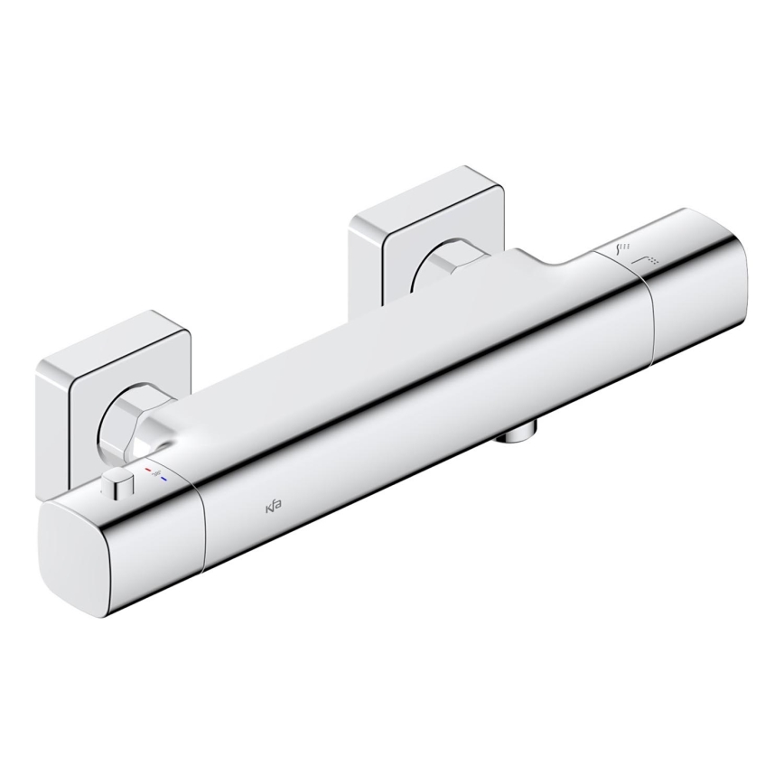 KFA Armatura 5756-010-00 - Thermostatische douchemengkraan MALAGA glanzend chroom
