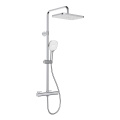 KFA Armatura 5756-910-00 - Ensemble de douche avec mitigeur thermostatique MALAGA chrome brillant