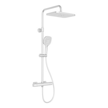 KFA Armatura 5756-910-44 - Doucheset met thermostatische mengkraan MALAGA, wit