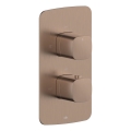 KFA Armatura 5759-001-34 - Mitigeur de douche thermostatique pour installation encastrée MALAGA or rose