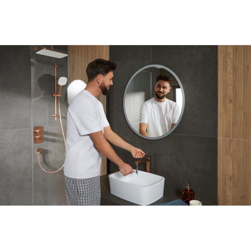 KFA Armatura 5759-001-34 - Thermostatische inbouwdouchekraan MALAGA roségoud