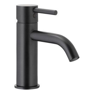 KFA Armatura 5822-815-81 - Kraan voor wastafel + afval NEDA 16,5 cm messing/mat zwart