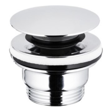 KFA Armatura 660-320-00 - Bonde de lavabo CLICK-CLACK d. 6,6 cm chrome brillant