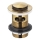 KFA Armatura 660-354-31 - Lavabo bonde avec trop-plein CLICK-CLACK d. 6,2 cm laiton/poli doré