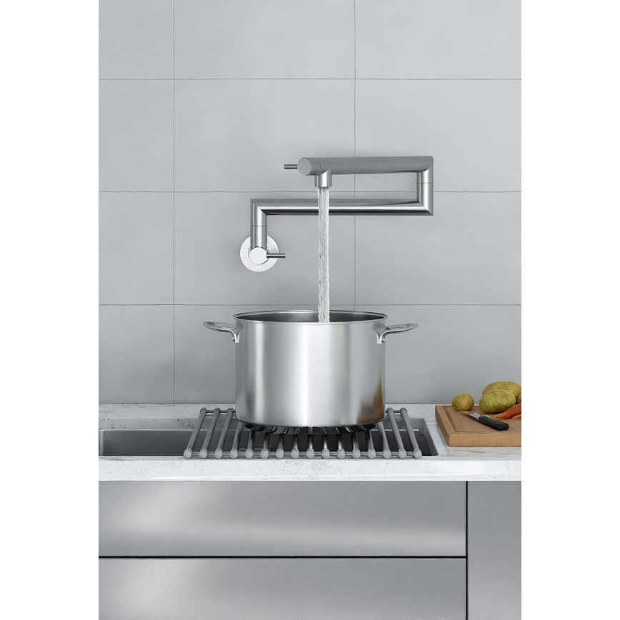 KFA Armatura 6623-030-22 - Keukenkraan met draaibare arm DUERO POT FILLER RVS