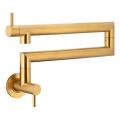 KFA Armatura 6623-030-31 - Keukenkraan met scharnierarm DUERO POT FILLER roestvrij staal/geborsteld goud