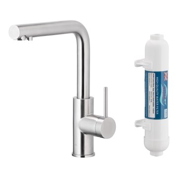 KFA Armatura 6623-912-22 - Gefilterd water kraan DUERO PURE roestvrij + filter