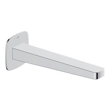KFA Armatura 836-007-00 - Bec de sortie pour installation encastrée MALAGA, chrome brillant