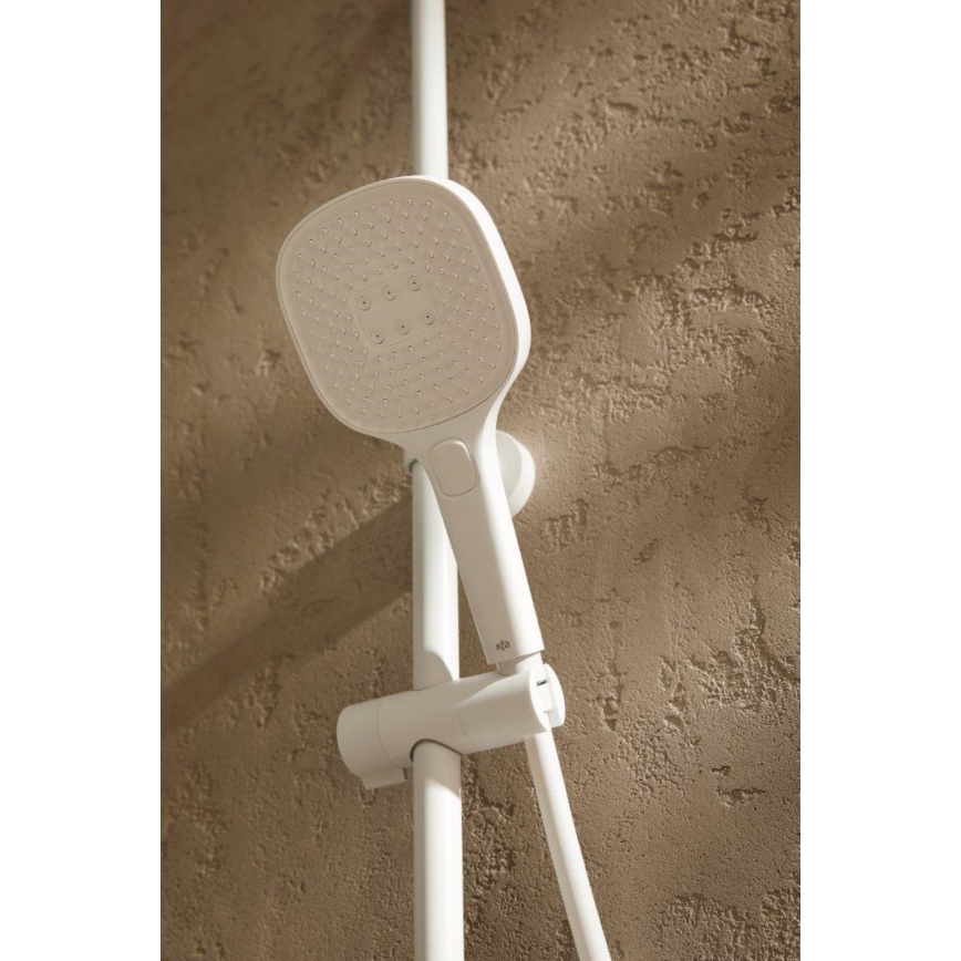 KFA Armatura 841-352-44 - Kit de douche MALAGA blanc